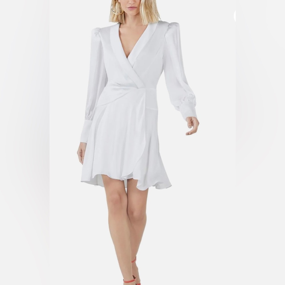 BCBG Wrap Mini Party Dress